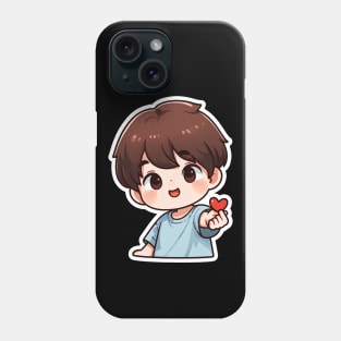 DO GOOD Little Boy Heart Giver Phone Case