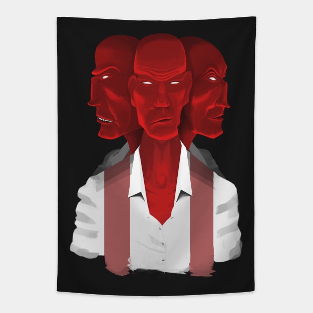 Three Angry Men Tapestry by Mr.Guide