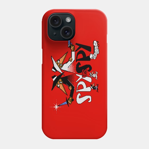 Spy vs Spy Phone Case by iloveamiga