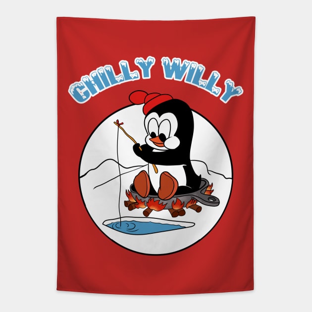 Chilly willy V.2 Tapestry by OniSide