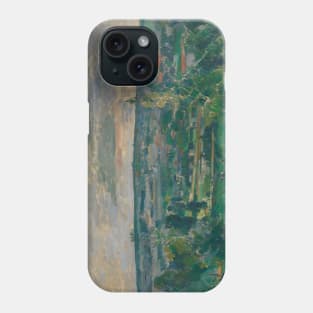 Landscape Near Melun by Paul Cezanne Phone Case