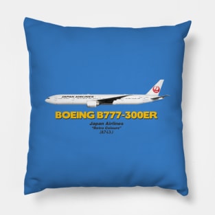 Boeing B777-300ER - Japan Airlines "Retro Colours" Pillow