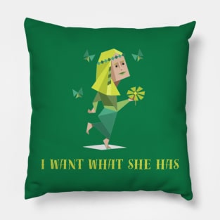 INFP lady I want what she has Pillow