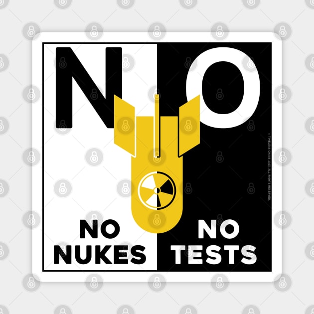 No Nukes Magnet by Timeless Chaos