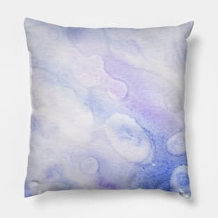 Abstract Watercolour 3 (Purple-Lavender) Pillow