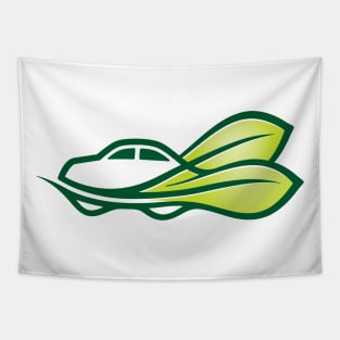 Green Cars Tapestry