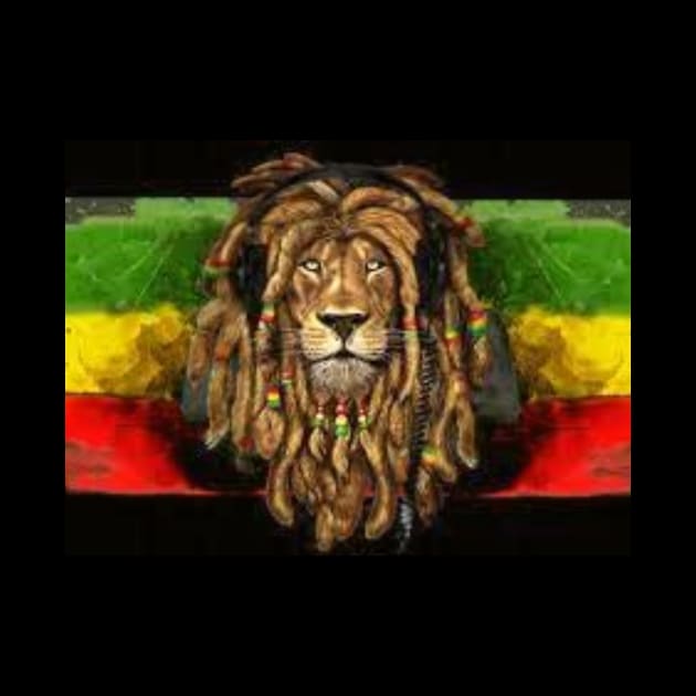 rasta lion by unique designs uk