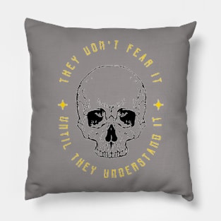 OPPENHEIMER: THEY WONT FEAT IT UNTIL THEY UNDERSTAND IT Pillow