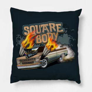 Squarebody Chevy Ratfink Pillow