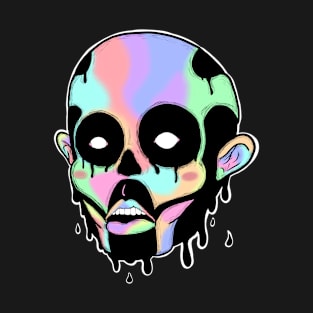 Melting Skull (No Cross) T-Shirt