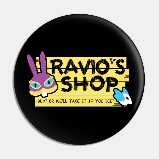 Ravio's Shop Pin by AABDesign / WiseGuyTattoos