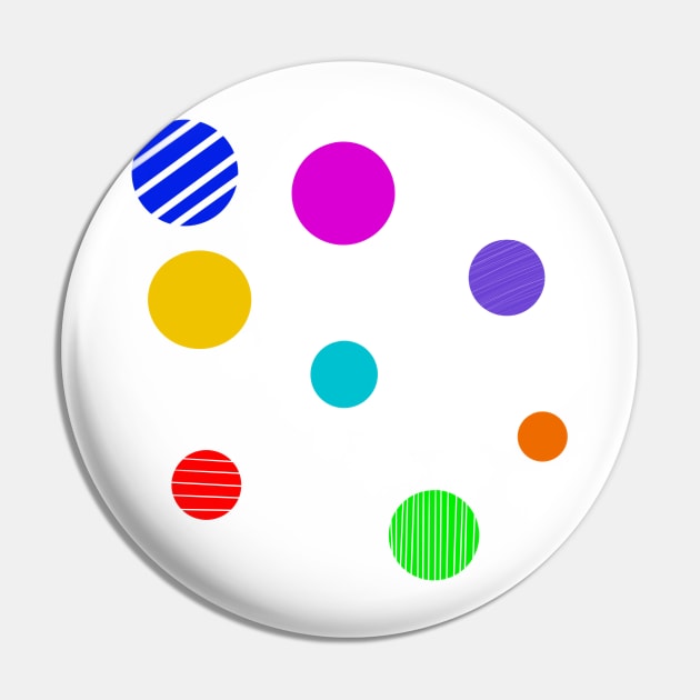 Polka dot Pin by Gavlart