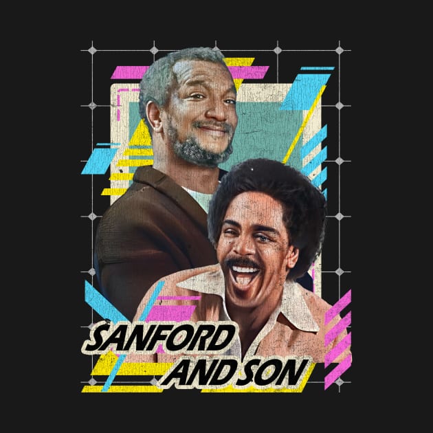 Sanford And Son Retro Vintage by PONGEISM STRIPEYE