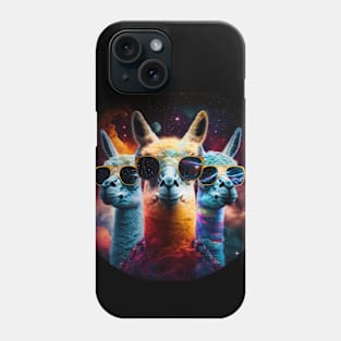 lama's in space Phone Case