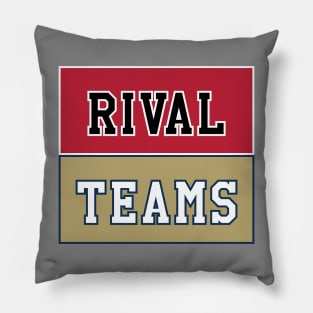 Rival Teams | Georgia vs Georgia Tech Pillow