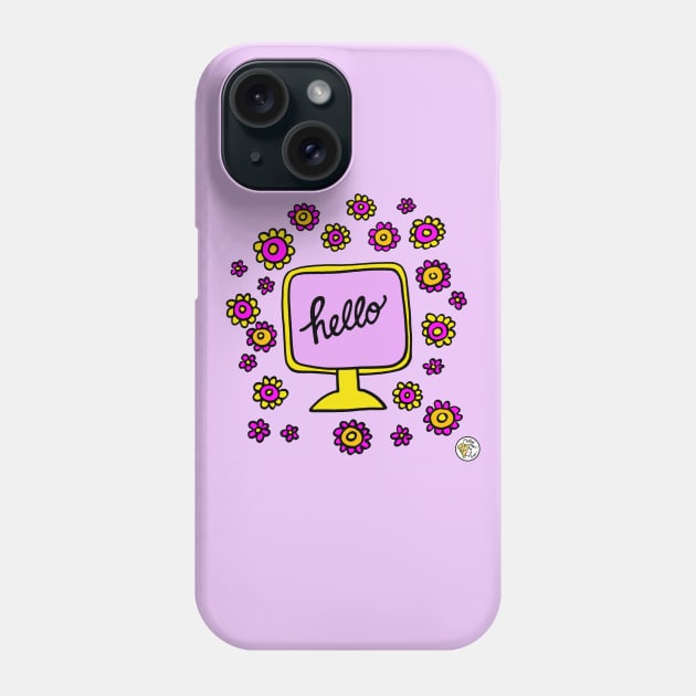 Hello Phone Case by Mellowdays