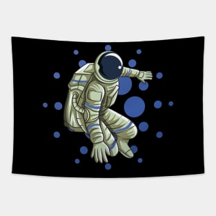 Cardano ADA Astronaut to the Moon Crypto Currency Blockchain Token Tapestry