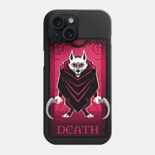 tarot death puss in boots Phone Case