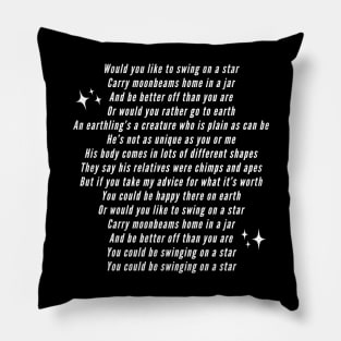 Swing on a star Out of this World Pillow