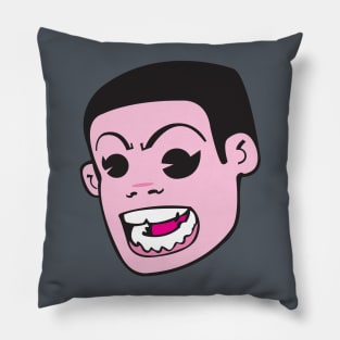 BIG HEAD SCREAM Pillow