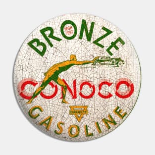 Bronze Conoco Gasoline Pin