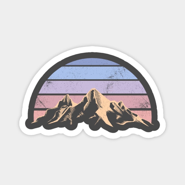Mountain Magnet by pilipsjanuariusDesign