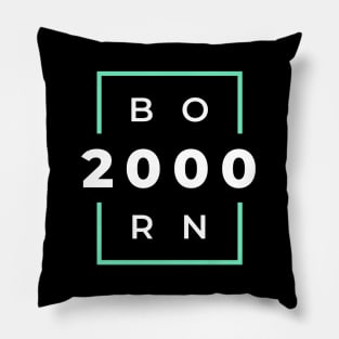 born in 2000 Pillow