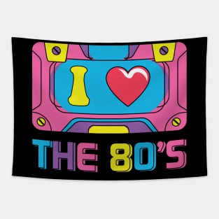 I Love The 80s Tapestry