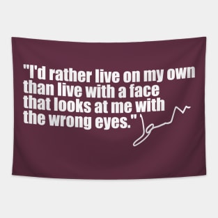 Jane Birkin Quote Tapestry