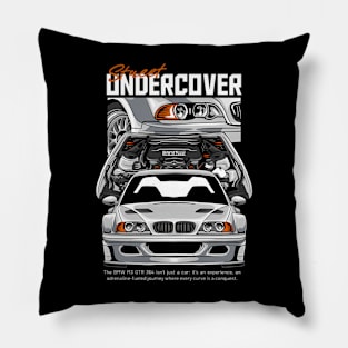 Gtr E46 Street Undercover Pillow