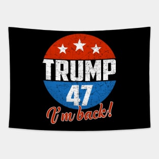 Donald Trump 47 President 2024 Election Vote Republican Tapestry