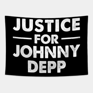 Justice For Johnny Depp Tapestry