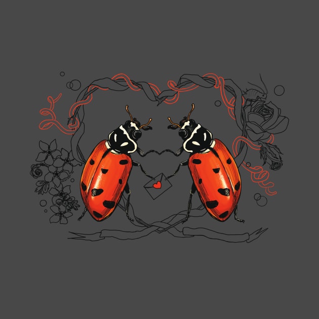 Sweet Ladybug Valentine by mernstw