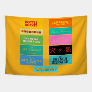 Wes Anderson Movies Tapestry