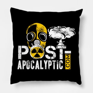 Post Apocalyptic Typography Pillow