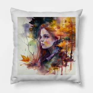 Watercolor Dreams Series Pillow