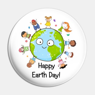 Happy Earth Day Children Around The Planet 2019 Pin