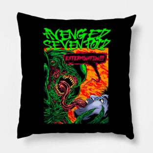 avenged extermination Pillow