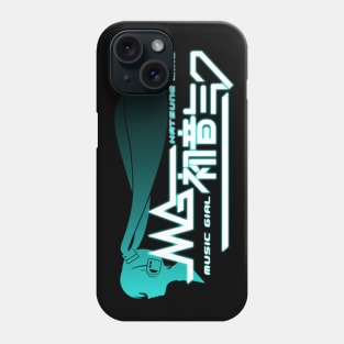 Miku Music Girl Phone Case