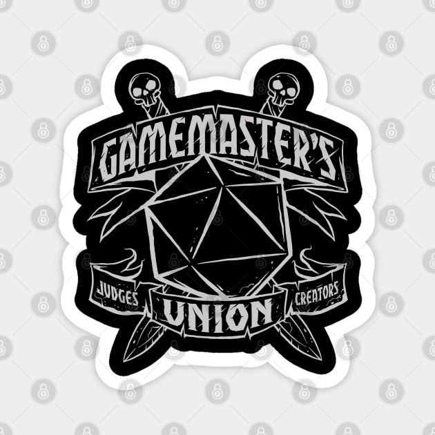 Gamemaster's Union Magnet by d20Monkey