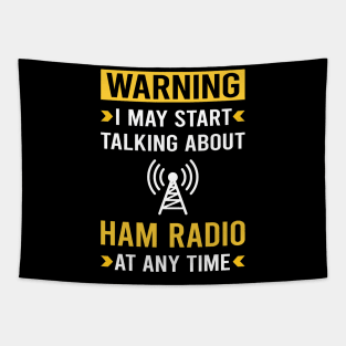 Warning Ham Radio Amateur Radio Tapestry