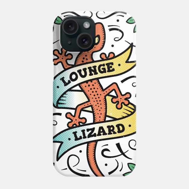 Lounge Lizard - Gekko Phone Case by propellerhead
