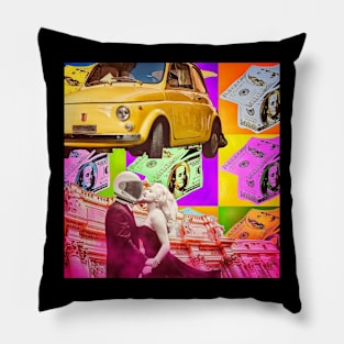 "Cosmic Dolce Vita" Pillow