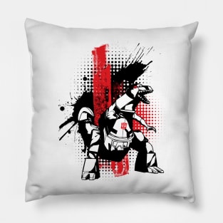 GRIMLOCK TRASH POLKA Pillow