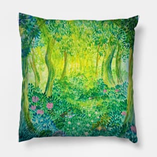 Enchanted woods Pillow