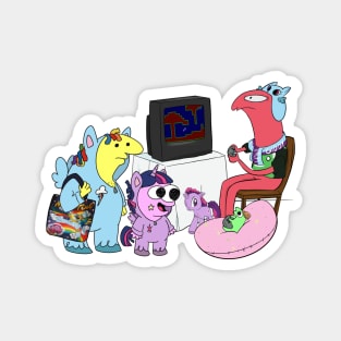 Smiling friendship is magic v2 Magnet