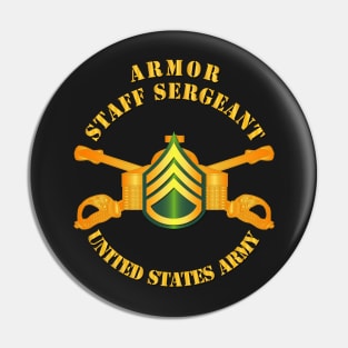 Armor - Enlisted - Staff Sergeant - SSG Pin