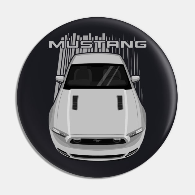 Mustang GT 2013 to 2014 - Silver Pin by V8social