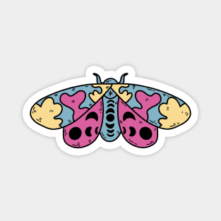 pan moth Magnet