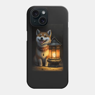 Happy Shiba Inu Dog Phone Case